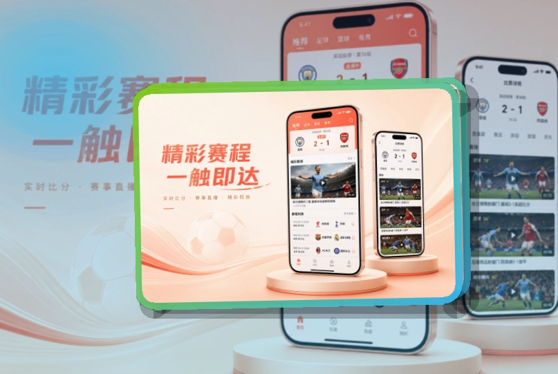开云 App细节设计,赛程比分更好找,浏览轻便更突出 页面展示